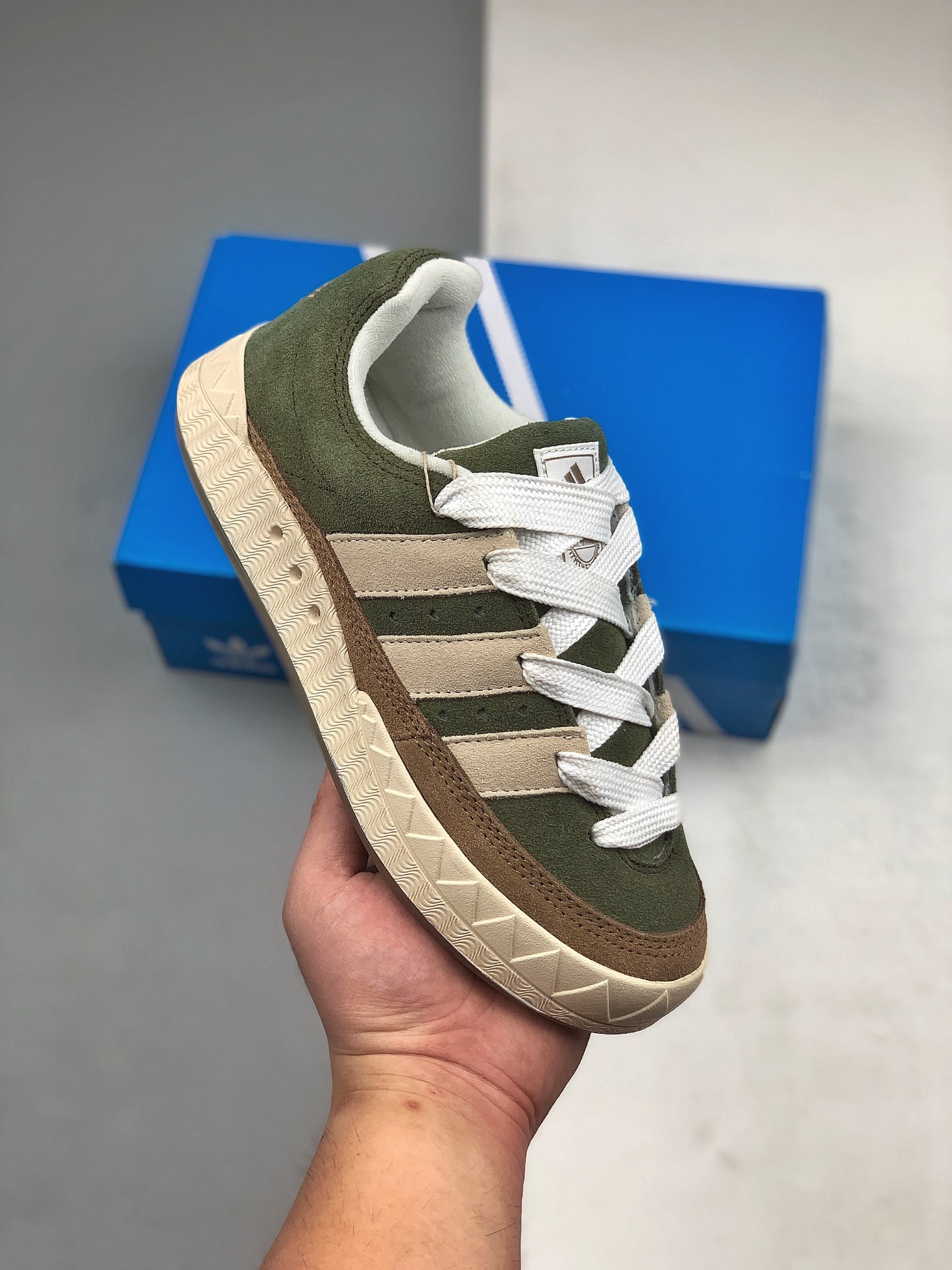 Adidas Adimatic Human Made Dust Green HP9914 - Stylish and Sustainable Footwear