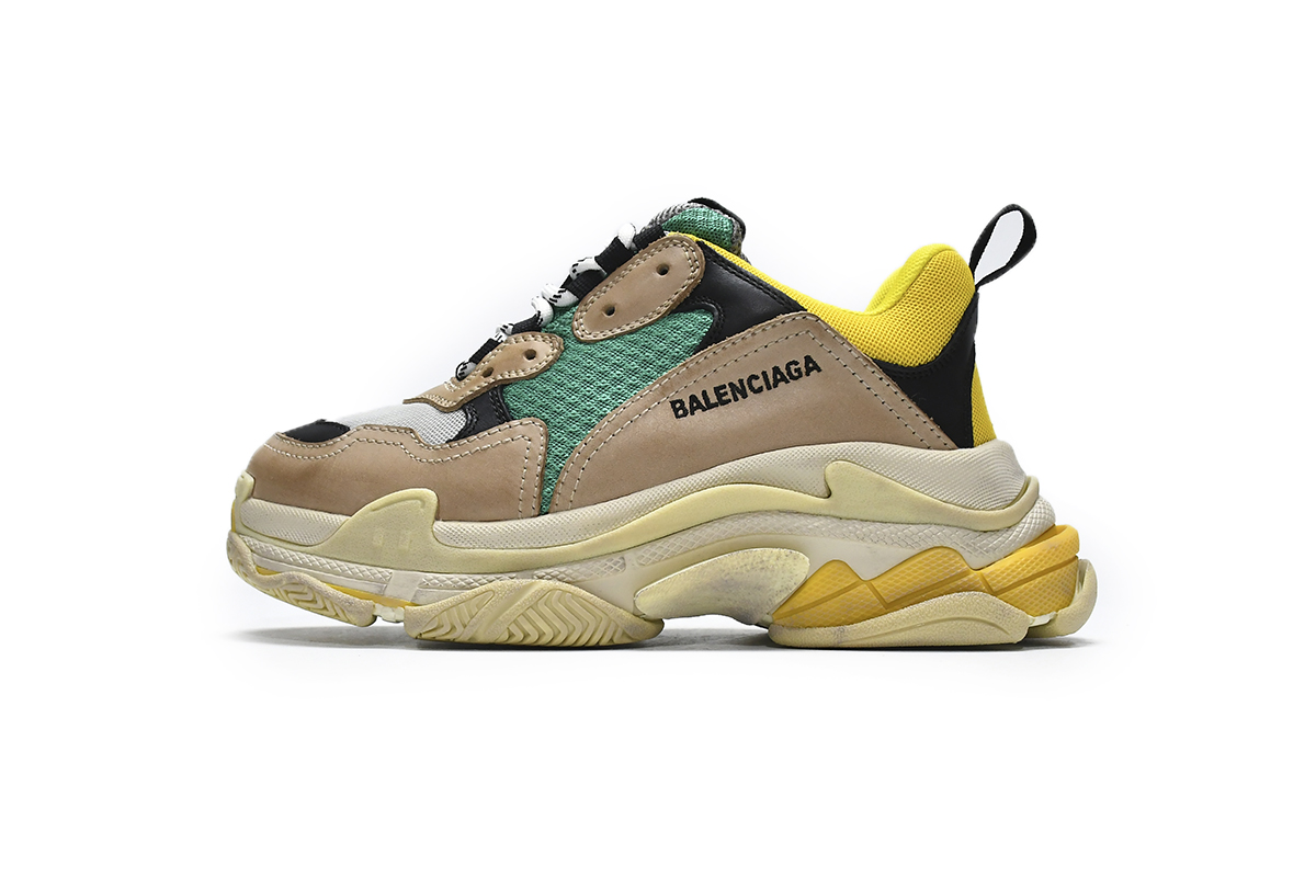 Balenciaga Triple S Sneaker 'Yellow Green' 483513 W06E3 7070